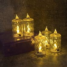LED Crystal Flameless Candle