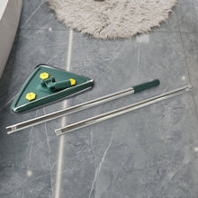 2-in-1 Extendable Triangle Mop – 360° Rotating Telescopic Mop (1 Pc)