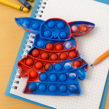 Premium Cartoon Shape Silicone Pop It Fidget Toy (1 Pc)