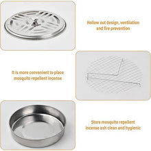 Decorative Mosquito Coil Holder Mosquito Coil Container,  for Home Patio