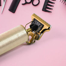 Men’s Hair Trimmer & Beard Clipper with 4 Adjustable Blades & Cleaning Brush