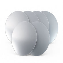 Frameless Oval Mirror