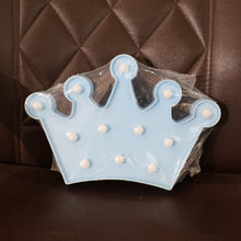 Crown Shaped LED Decorative Night Lamp (1 Pc)