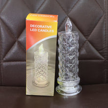 Decorative LED Crystal Candle Light (1 Pc)