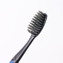 Soft Toothbrush with Plastic Round Box for Adults & Kids (Set of 10 Pcs)