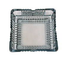 Square Glass Misti Crystal Quality Cigar Cigarette Ashtray