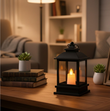 Classic Style Lantern With Artificial Rustic Battery-Operated Flameless Candle Light For Home Decoration (Pack of 24)