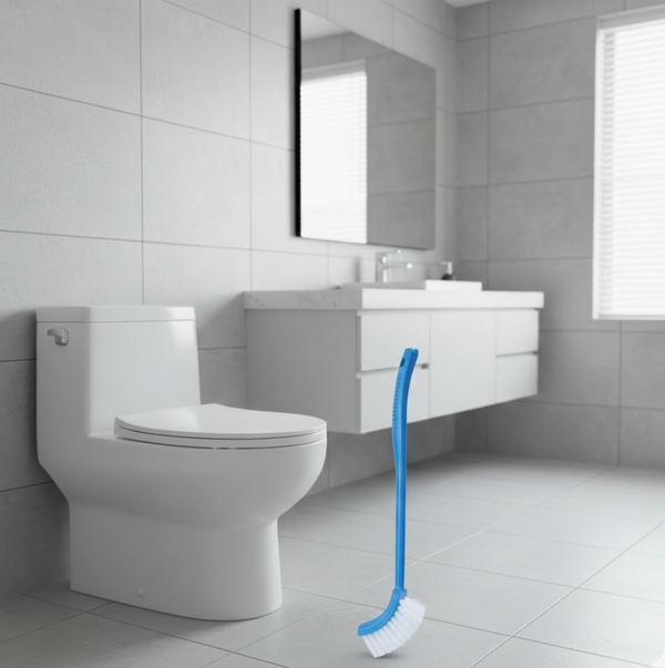 Single Sided Bristle Plastic Toilet Cleaning Brush