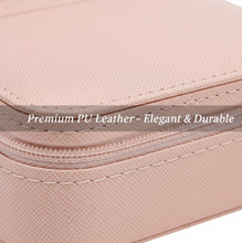 Mini PU Leather jewellery Box for Travel & Storage