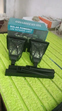 Solar Garden Lights LED Outdoor Stake Spotlight Fixture Garden Light (Pack of 2pc )