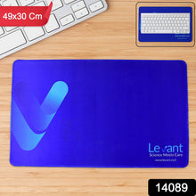 Dual Tone Large Desk Pad