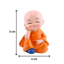 4-Piece Baby Buddha Statue Set
