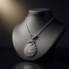 Peacock motif jewelry        
